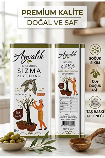 ayvalıKoop AYVALIK SOĞUK SIKIM ZEYTİN YAĞI