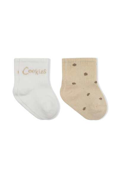 Bistyle 2 Pack Seamless Combed Cotton Baby Boy Socks