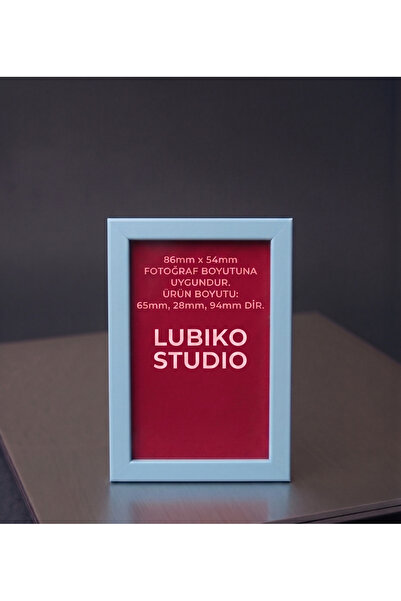 LUBIKO STUDIO Minimalist Instax Mini Fotoğraf Çerçevesi - Instax Uyumlu Dekor...