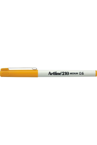 artline Liner 210, varf φετρού 0.6mm - galben