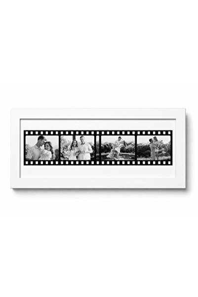 REFSTORE Kişiye Özel Film Şeridi Fotoğraf Tablo 5mm Dekota Üzeri UV Baskı – A...