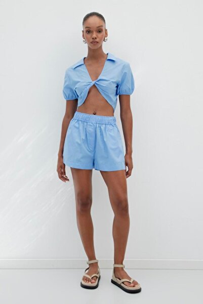 BSL %100 Cotton Mini Şort