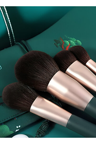 Yallabena 14-Piece Professional Makeup Brush Set with Traditional Chinese Bru...