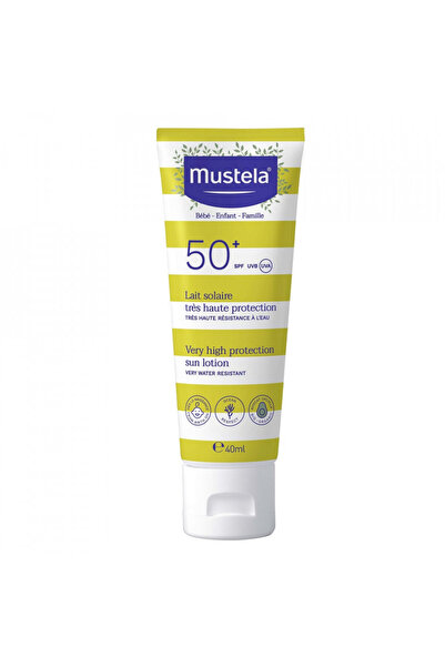 Mustela Lapte de corp cu protectie solara foarte mare BEBÉ-NIÑO SOL SPF50+ 40 ml