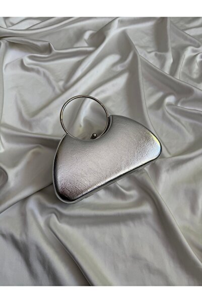 Royal Women's Bag, Evening Bag, Wedding Bag, Engagement Bag Silver