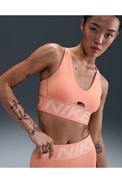 Nike Pro Indy Plunge Women's Medium-Support Padded Sports Bra REDSPORT