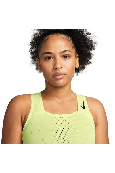 Nike Dri-Fit Adv AeroSwift Kadın Sarı Koşu Atlet DM7551-736