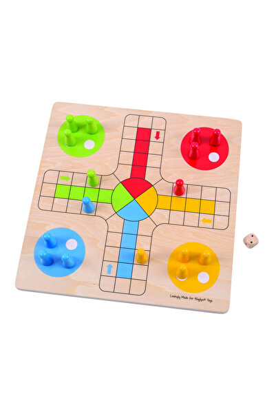 BIGJIGS Toys Classic wooden game - Don't get mad, brother