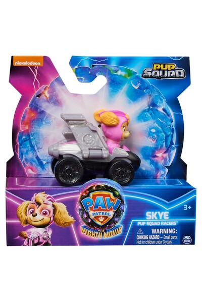 PATRULA CATELUSILOR PUP SQUAD RACERS SKYE METAL VEHICLE 1:55 SCALE