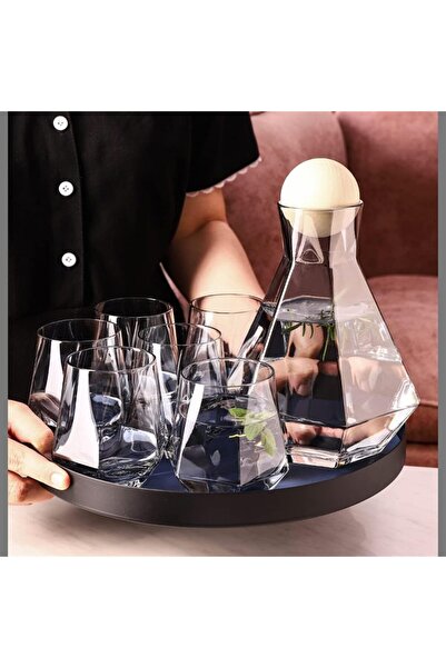 OEM Nice Shaped Carafe with 6 Glasses