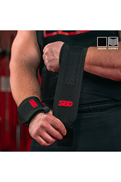 SBD Wrist Wraps Bilek Desteği Powerlifting Fitness Crossfit ve Halter Için 2'...
