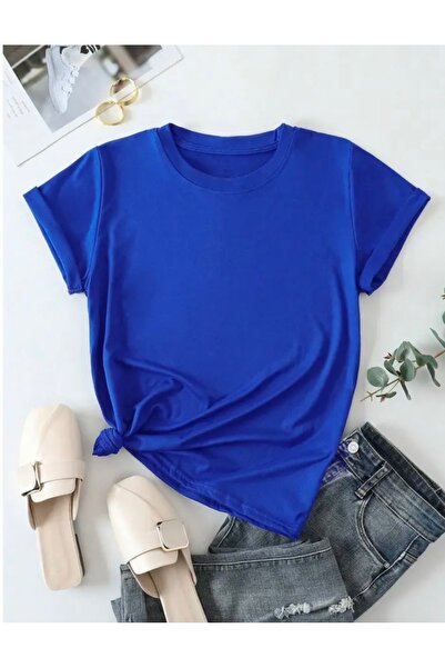 NIGRUM PARDUS New Season Solid Color 100% Cotton Oversize Girls Basic T-Shirt
