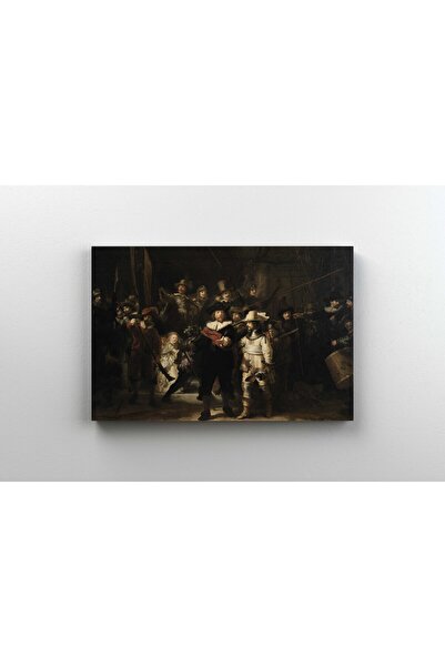 Efect Canvas Tablou Canvas - Rembrandt - The Night Watch