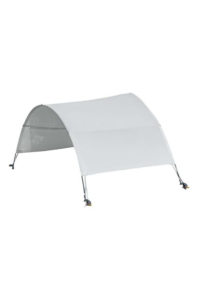BESTWAY Steel Pro MAX Gölgelikli Prefabrik Dikdörtgen Havuz Seti 282 cm x 196 cm x 84 cm BW592