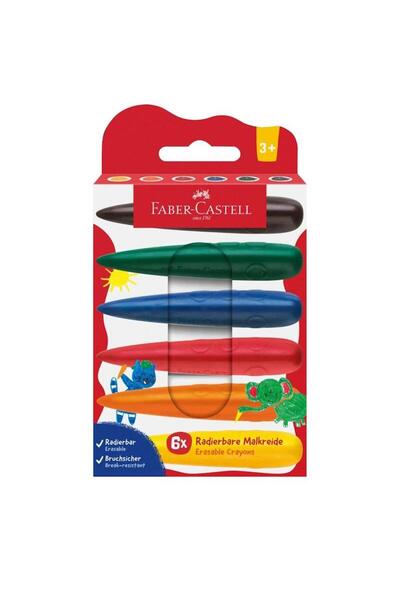 Faber Castell Комплект от 6 фумерчета Фабер-Кастел с дизайн на пръсти