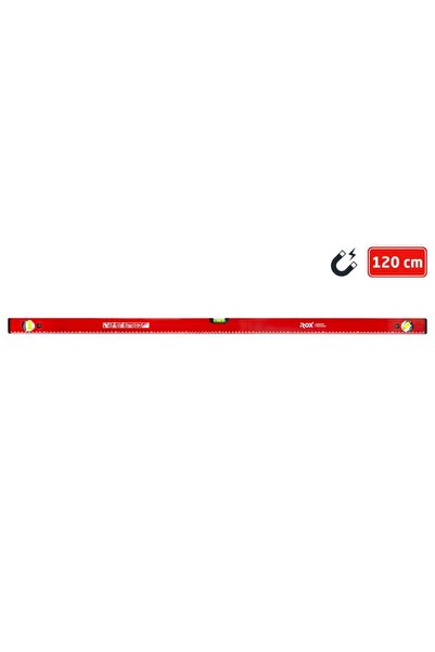 Rox 0352 Mıknatıslı Alüminyum Su Terazisi 120 cm