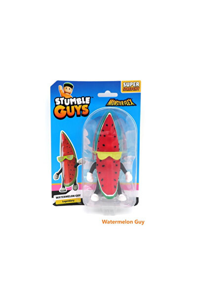 Sunman Monster Flex Stumble Guys Super Stretch Figür - Watermelon Guy