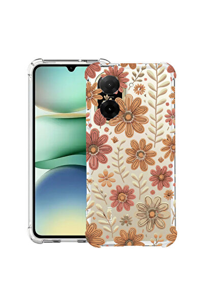 bestcase Αντικραδασμική Θήκη για Xiaomi Redmi A5 (171mm), Φλοράλ Αισθητική Φθ...