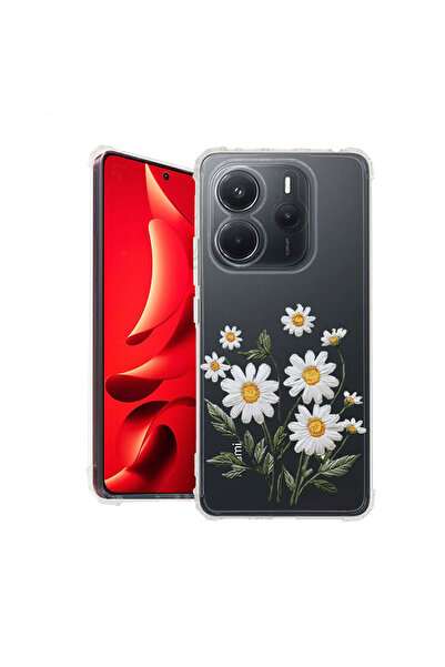 bestcase Husă Antișoc pentru Xiaomi Redmi Note 14 4G, Florală - Margarete Min...