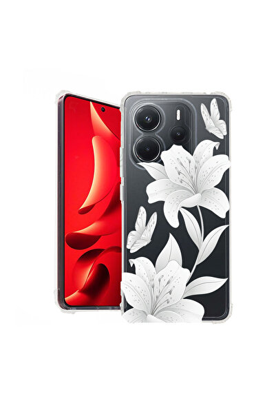 bestcase Противоударен калъф за Xiaomi Redmi Note 14 4G, Флорален - Елегантен...