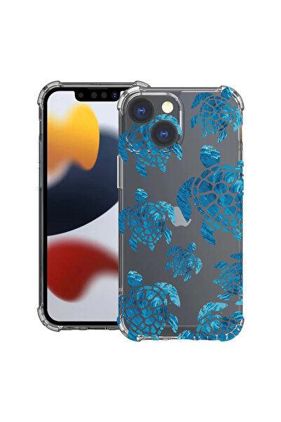 bestcase Husă Antișoc pentru Apple iPhone 14, Broaște Țestoase de Vară, 13997...