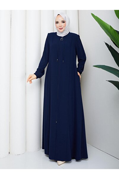 Moda İncir MEVLANA FERACE NERVÜR DETAYLI TERLETMEZ KUMAŞ