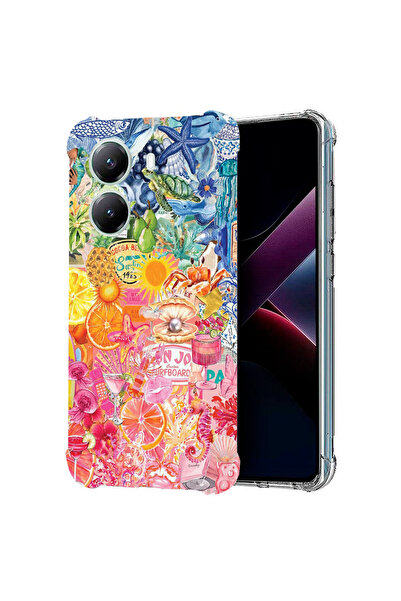 bestcase Husă Antișoc pentru Poco X7 Pro 5G, Tropical, 1988230 AS 2037