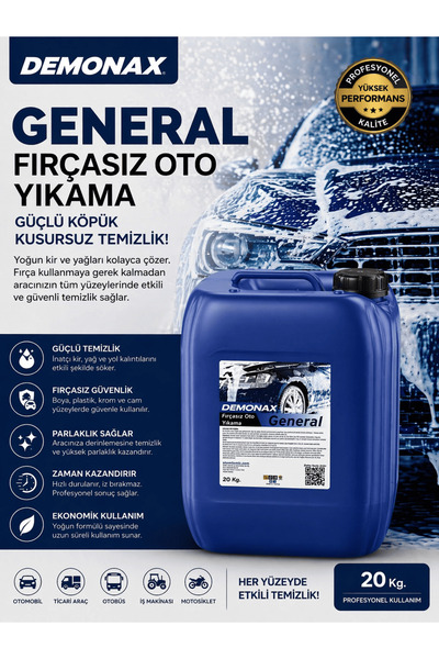 FIRÇASIZ OTO ŞAMPUANI