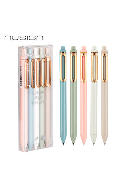 Nusign Jel Kalem 0.5 mm İnce Uç Pürüzsüz Yazı Kalemi