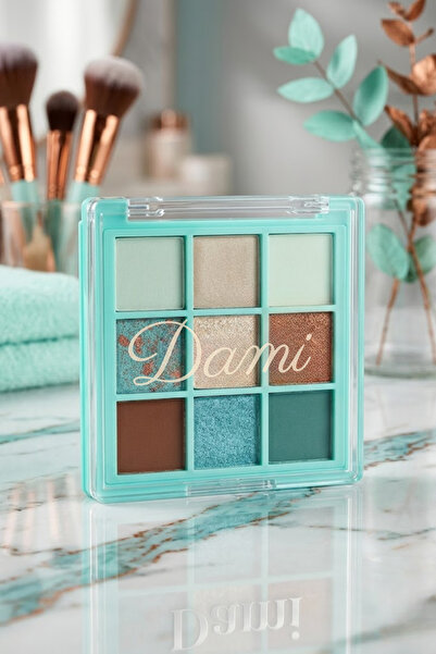 Dami Beauty 9'lu Neon Far Paleti - Yoğun Pigmentli, Kalıcı ve Canlı Renkli Pr...
