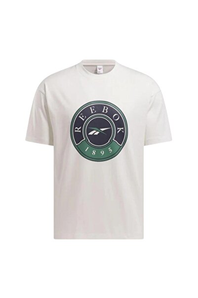 Reebok 100253177-R Lawn Club T-Shirt Ανδρικό Λευκό