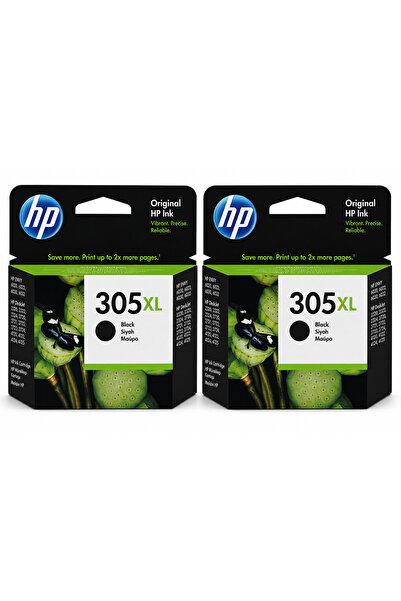 HP 305xl siyah kartuş 2'li
