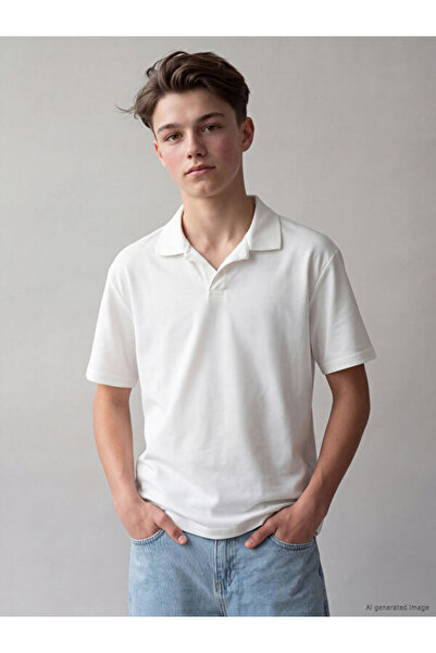 LC Waikiki Esvab • Modern & Distinctive Devrik Roba Collar Boys' T-Shirt