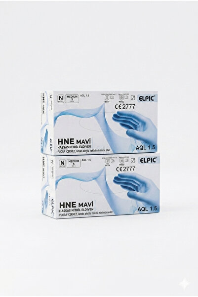 Elpic Examination Gloves Powder-Free Nitrile (2 Boxes)