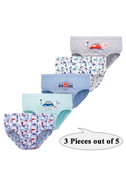 Choice6 3Pcs-65(4-5Y) 3 Pcs-20BS005 3 Pcs/Lot Boys Underwears Cotton Children...