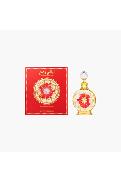 SWISS ARABIAN زيت عطر لايالي روج المركز - 15 مل