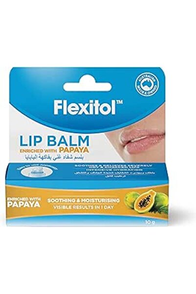 FLEXITOL مرطب شفاه بالبابايا 10 جرام-3292