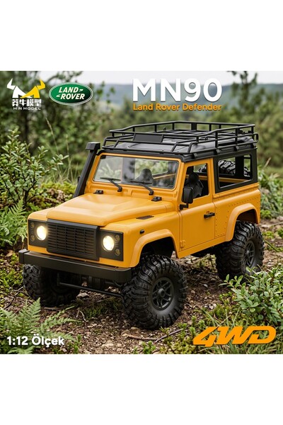 MN Model MN90 1/12 Land Rover Defender D90 4WD RC Model Crawler Offroad Uzakt...