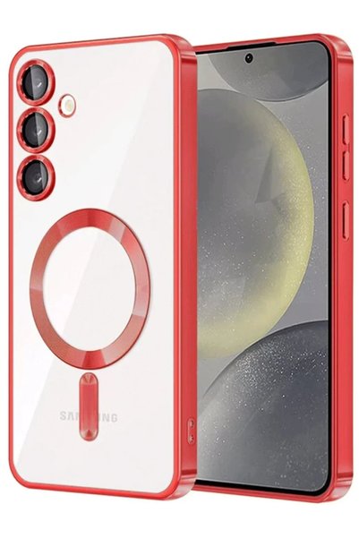 New Face ILKESHOP غطاء مغناطيسي جديد لهاتف Galaxy A36 Kross (211535) - أحمر