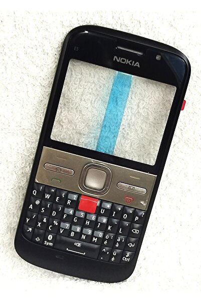 Nokia E5 ORİJİNAL ÖN KAPAK TUŞ TAKIMI SİYAH