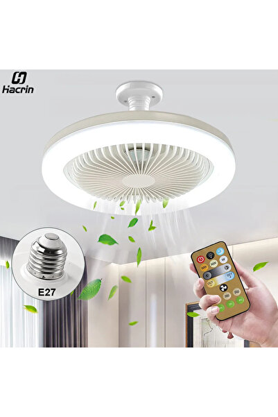 Egonex LED Işıklı Uzaktan Kumandalı Sessiz Tavan Vantilatörü