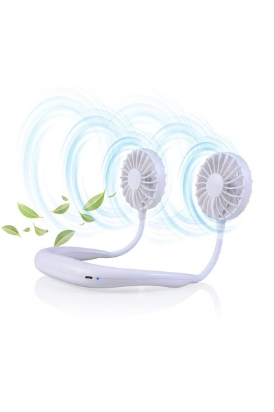 ozbience Taşınabilir Fan Şarjlı Minik Boyun Ventilatörü, Serinlik Sağlar