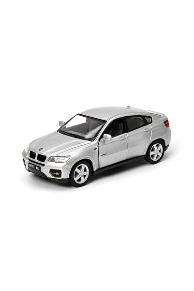 Noname Macheta auto metalica Kinsmart BMW X6 Argintiu, Scara 1:36