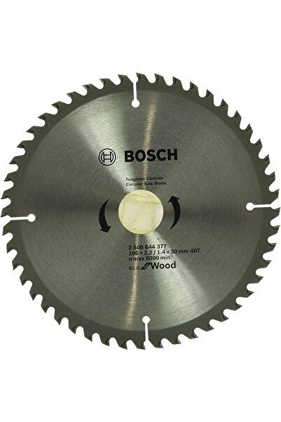 Bosch Eco for Wood Daire Testere Bıçağı, 190 * 30 mm, 48 Diş