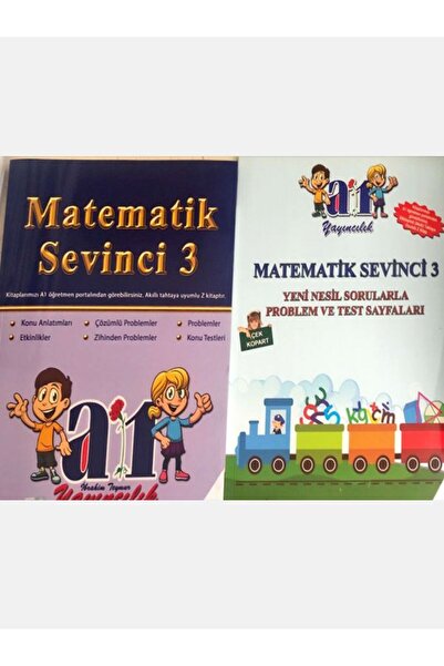 A1 Yayıncılık 3 Sınıf Matematik Sevinci + Test Sayfaları