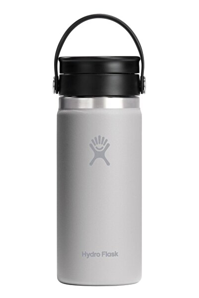 Hydro Flask Geniş Flex Sip Kapaklı Termos 473 ml (16 Oz) - Birch Gri