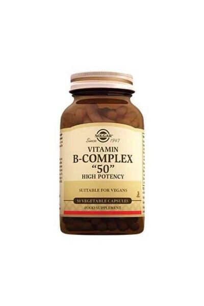 Solgar Vitamin B-complex 50 Mg 50 Capsules