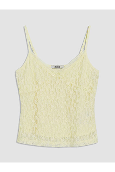 LC Waikiki Λαμπερές επιλογές από το Shining Store: Μπλούζα Crop με δαντέλα κα...