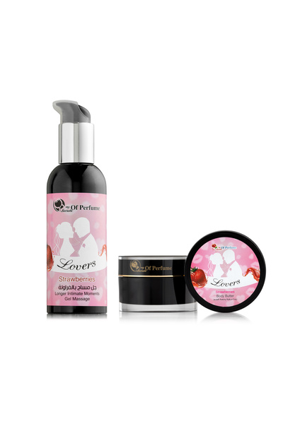 mysecretperfume زبدة جسم وجل مساج بالفراولة