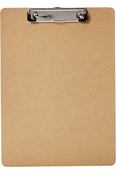 Amazon basics Solid Wood Office Clipboard - 30-Pack, Brown